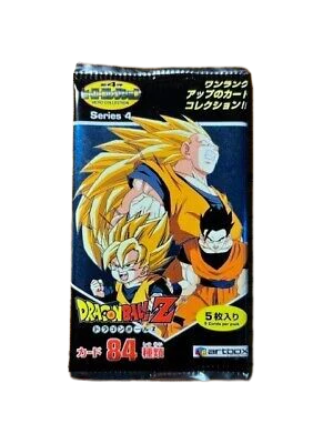 Dragon Ball Z Trading Cards Hero 4 Booster Break